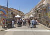 Experiencing contemporary mosaics en plein air